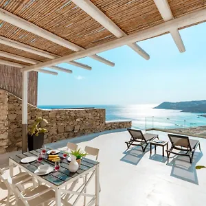 Villa Elia House With Amazing View On The Beach Mykonos, Mykonos Town